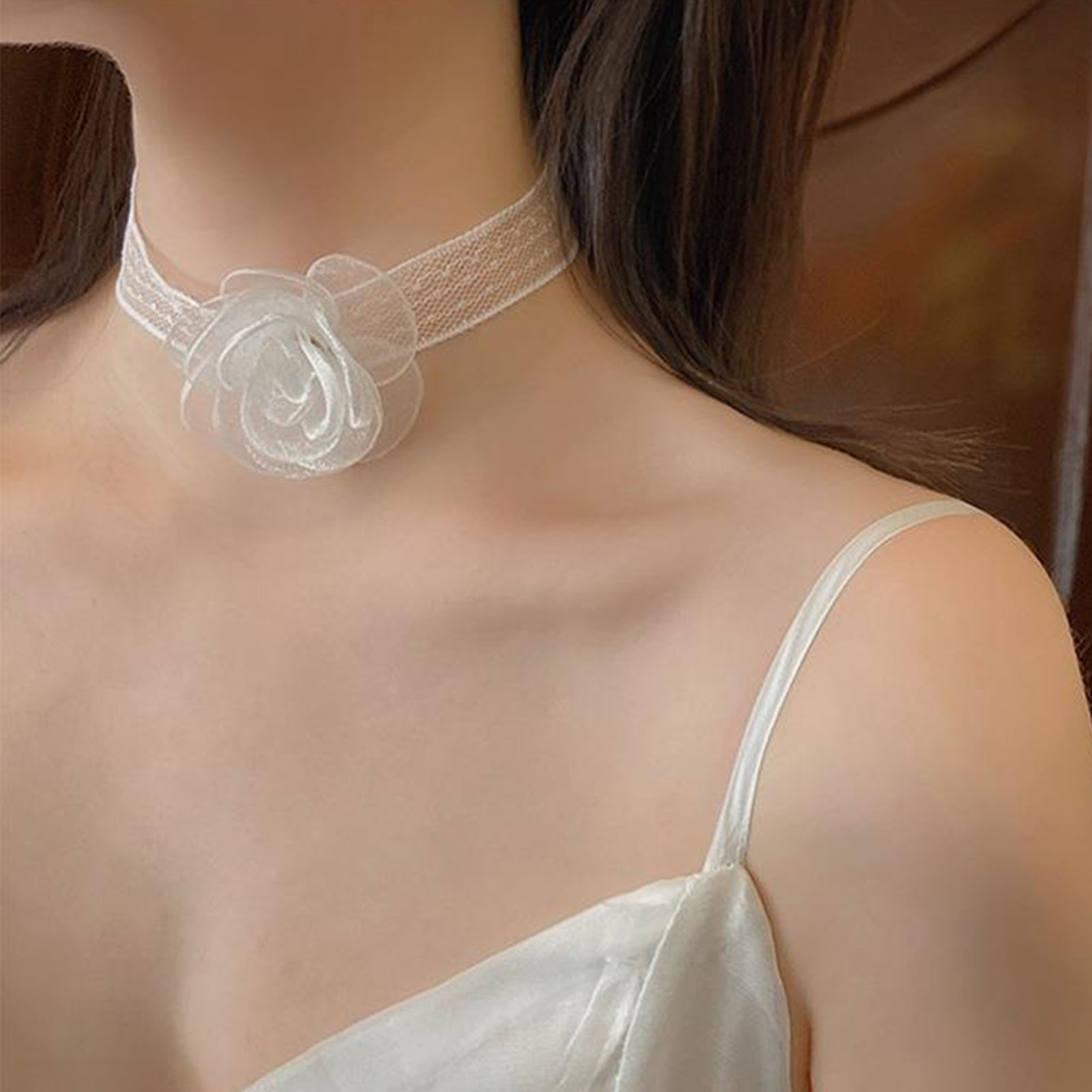 Lace Ribbon Tie Headband With  - огляд і ціна Lace Ribbon Trim