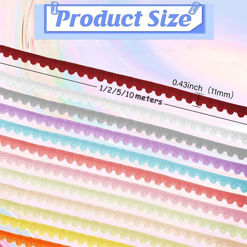1-10Meters Mini Pom Pom Trim L - огляд і ціна Fringe Ribbon Sewing