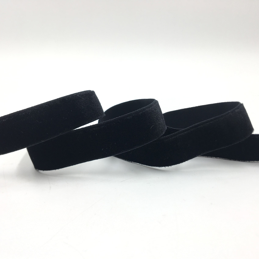 15mm 5Yards Velvet Elastic Ban - огляд і ціна Velvet Ribbon Roll