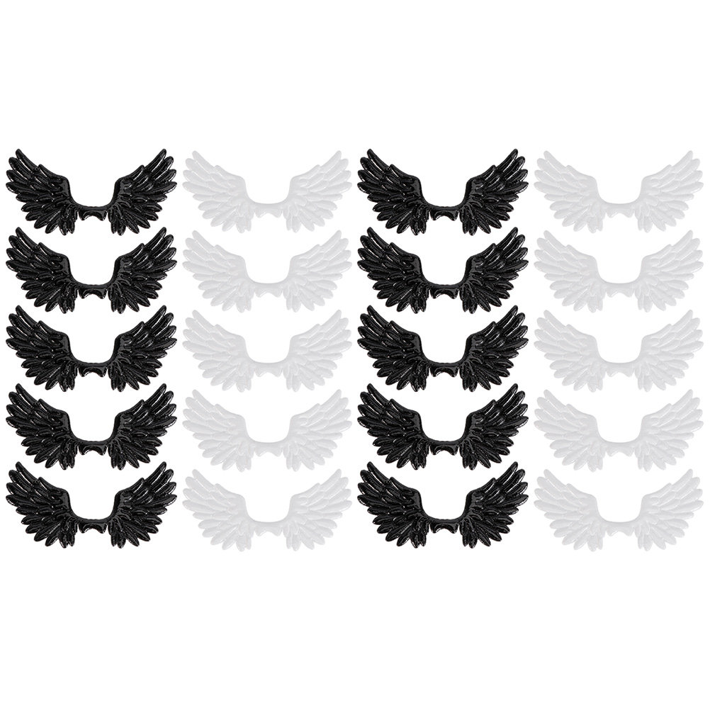 20Pcs Angle Wing Appliques Bat - огляд і ціна Embellishment Glue Craft