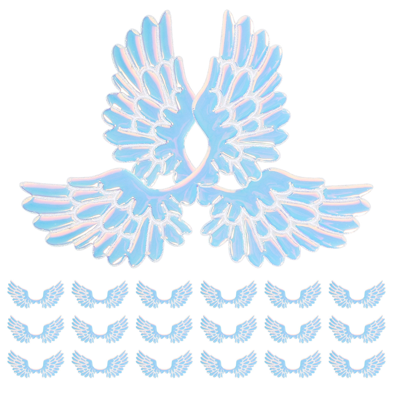 20Pcs Angle Wing Appliques Bat - огляд і ціна Embellishment Glue Craft