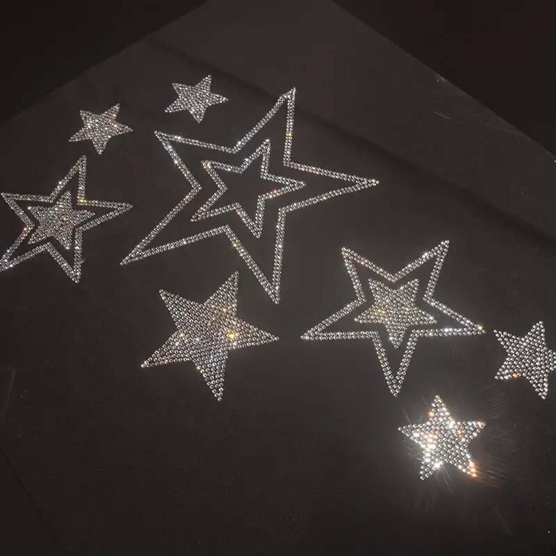 Shimmering rhinestone Hot stam - огляд і ціна Hotfix Rhinestone Sheet