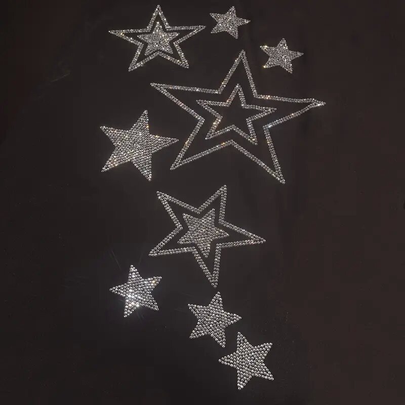 Shimmering rhinestone Hot stam - огляд і ціна Hotfix Rhinestone Sheet