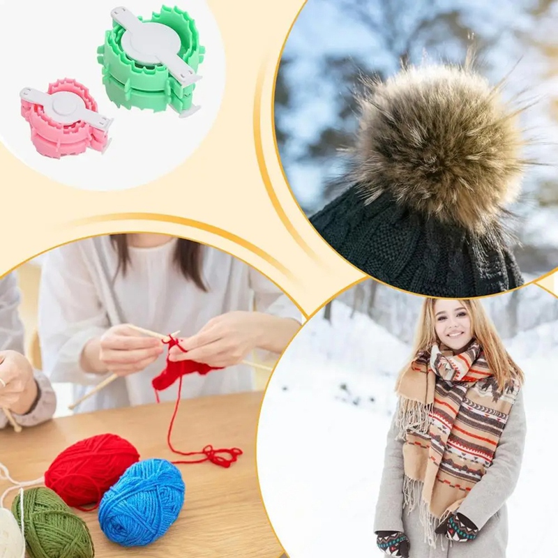 Pom Pom Maker Fluffs Ball Weav - огляд і ціна Pom Pom Maker Tool