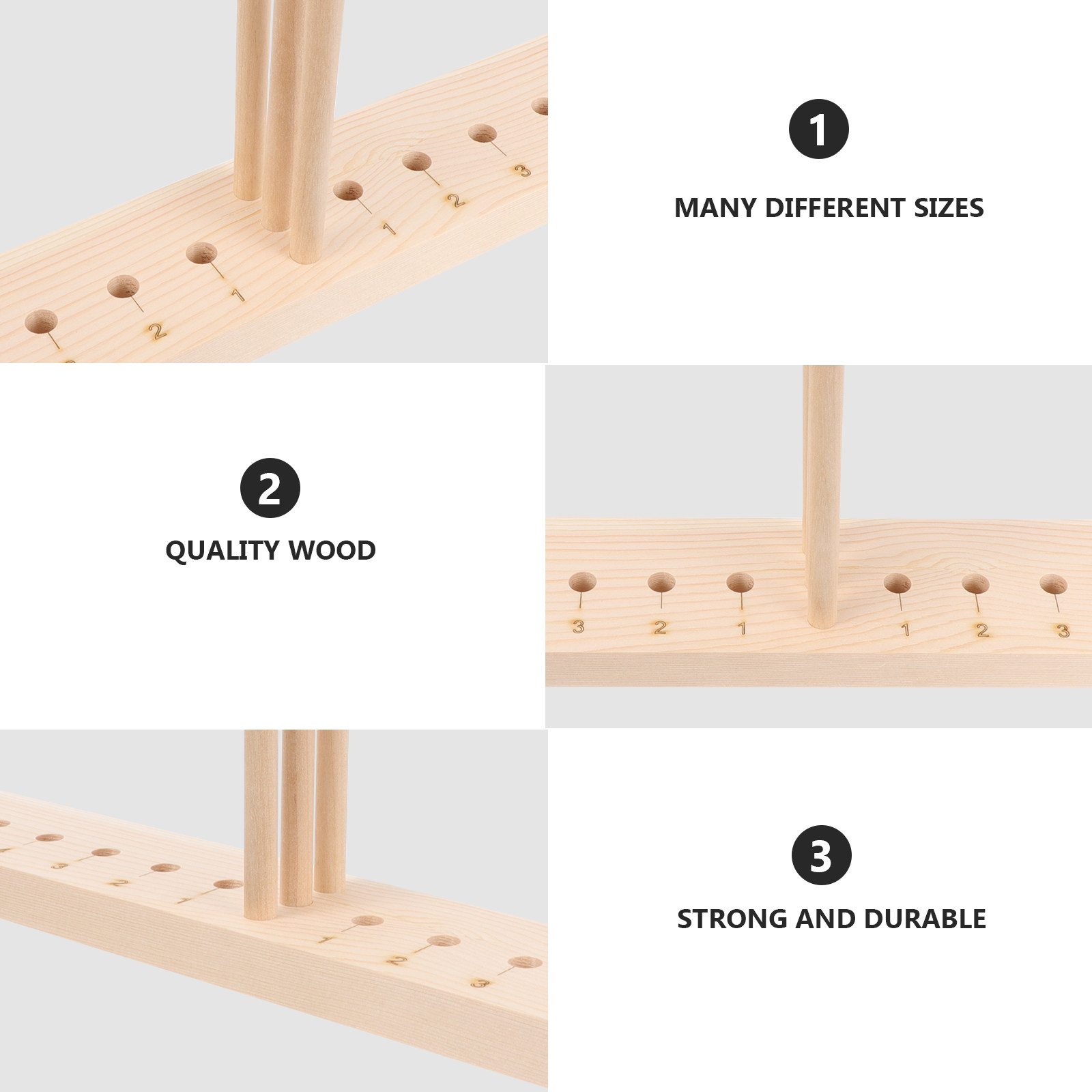 Wooden Bowknot Maker Tool for  - огляд і ціна Pom Pom Maker Tool