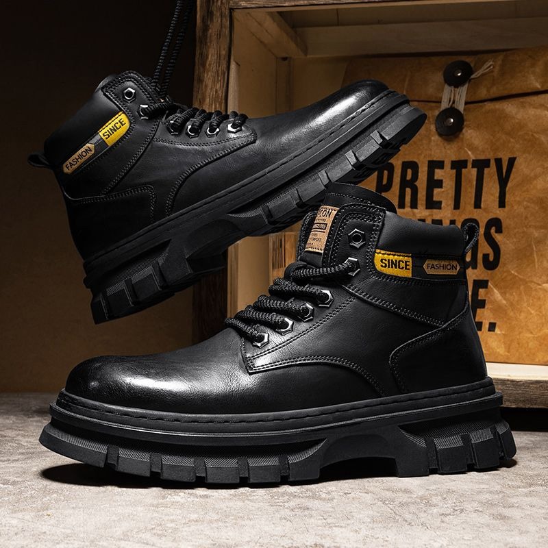 Vintage Men Platform Ankle Boo - огляд і ціна Guipure Lace Panel