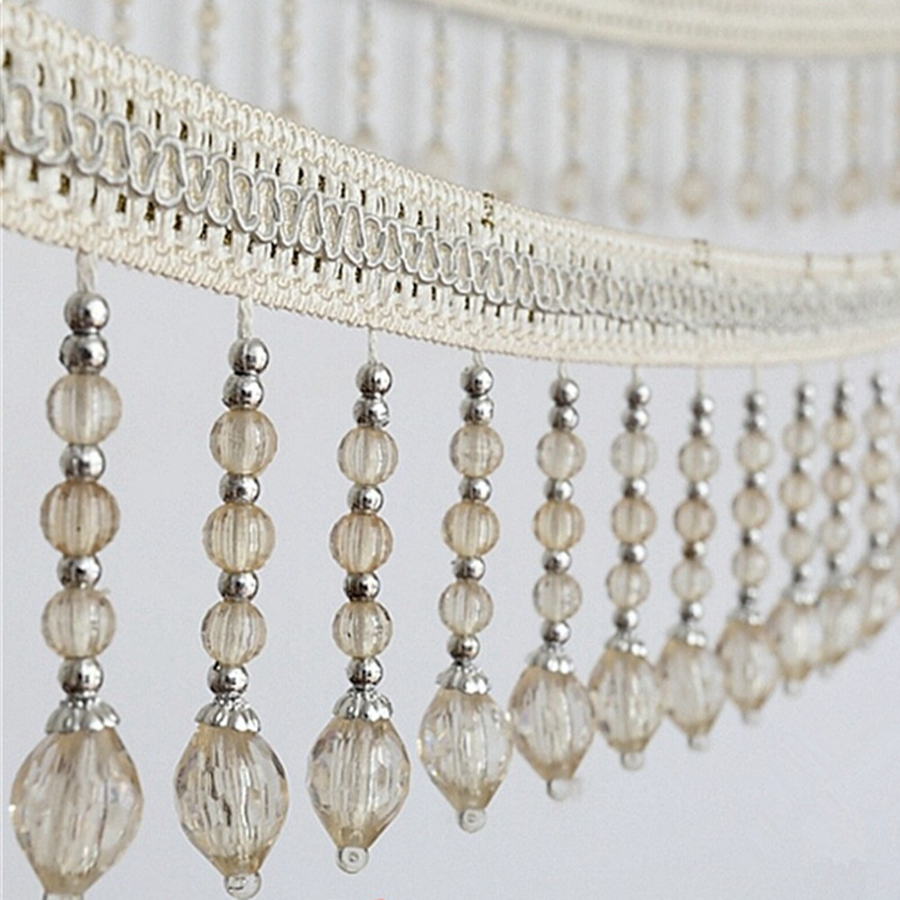 12yards Briaded Hanging Beads  - огляд і ціна Fringe Ribbon Sewing