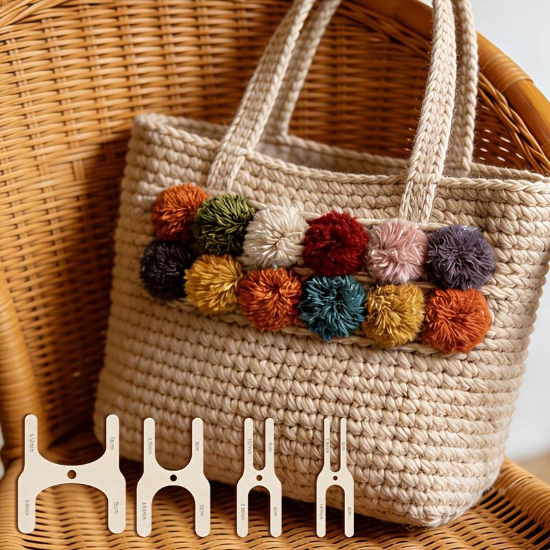 4pcs Wooden Pom-Pom Maker Set  - огляд і ціна Pom Pom Maker Tool