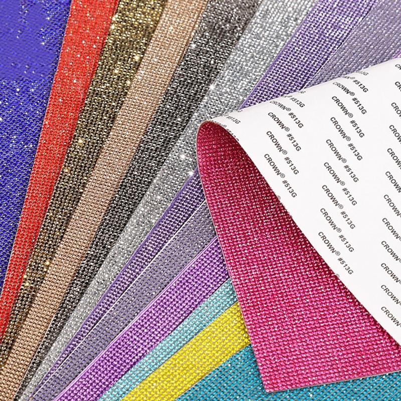 12x20cm Self Adhesive Rhinesto - огляд і ціна Hotfix Rhinestone Sheet