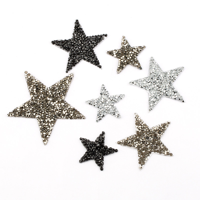 4/6/8cm Hotfix Jet Hematite St - огляд і ціна Hotfix Rhinestone Sheet