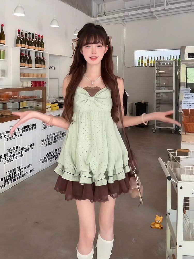 Coquette Sweet Korean Polka Do - огляд і ціна Elastic Lace Trim